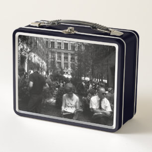 Lunch Box Vintage USA New York Rockefeller Center
