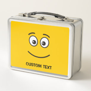 Lunch Box Visage souriant avec yeux ouverts