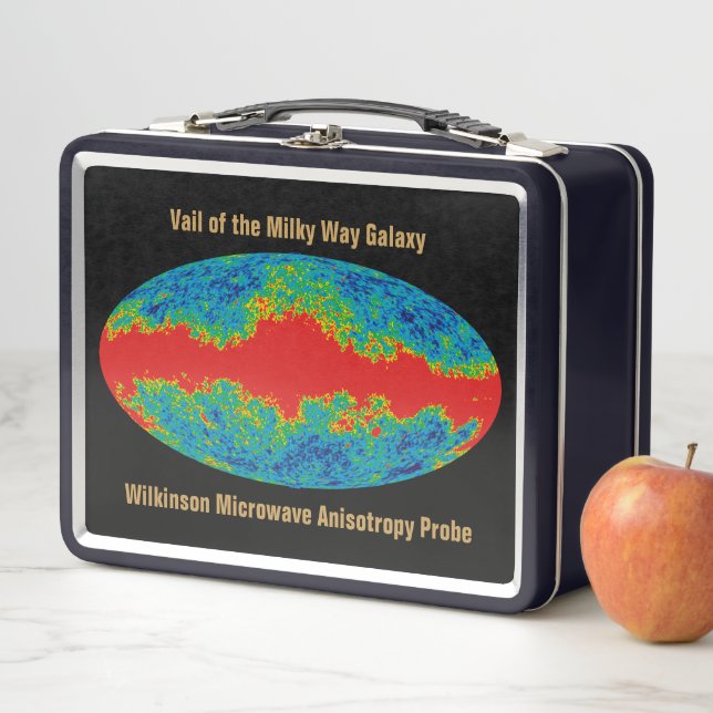 Lunch Box Voile Galaxy Voie Lactée sur l'univers WMAP (En situation)
