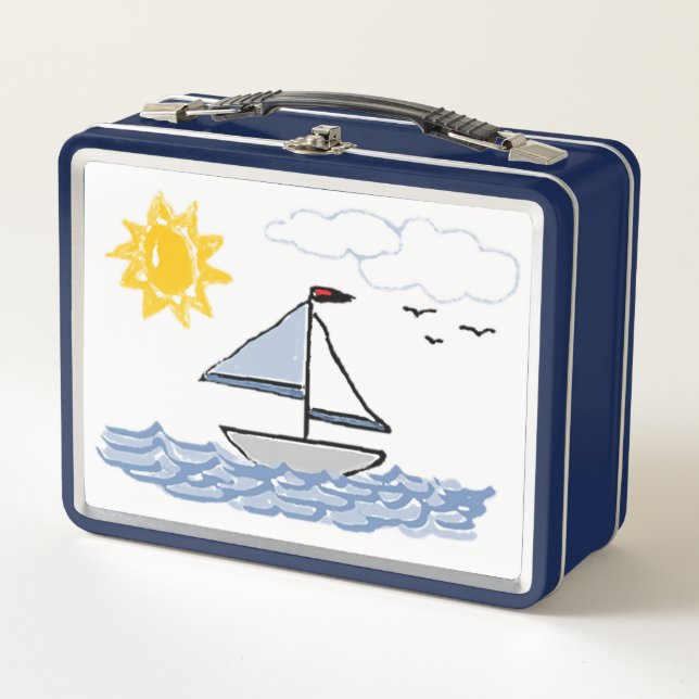 Lunch Box Voilier Voilier Bateaux (Devant)