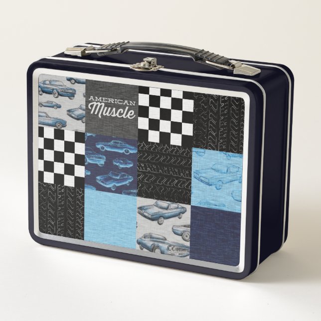 Lunch Box Voiture musculaire (Devant)