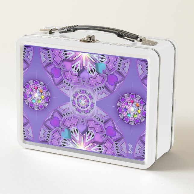 Lunch Box W2 pourpre (Devant)