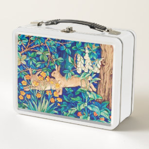 Lunch Box William Morris "Two Hares" - Lapins dans une forê