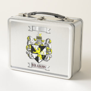 Lunch Box Williams Familienname und Schild