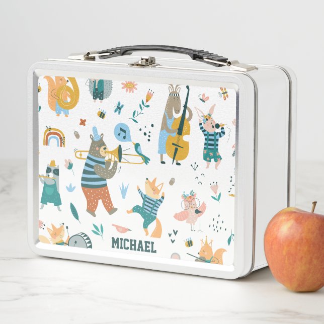 Lunch Box Woodland Music Band (En situation)