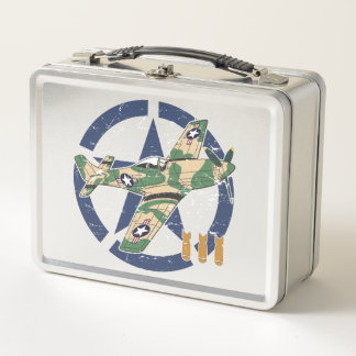 LUNCH BOX WORLD WAR II AIRCRAFT