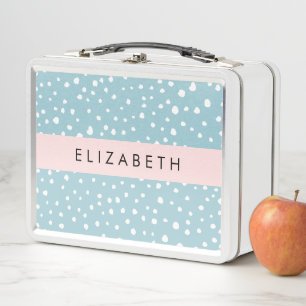 Lunch Box Zones Dalmatiennes Bleues, Points Dalmatiens, Votr