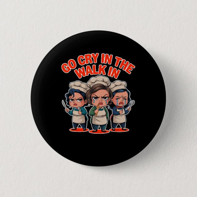 Lunch Ladies Schulessenhelden Cafeteria-Mitarbeite Button (Vorderseite)