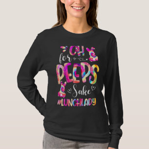 Lunch Lady Cafeteria Osterfest Bunny Rabbit Eggs K T-Shirt
