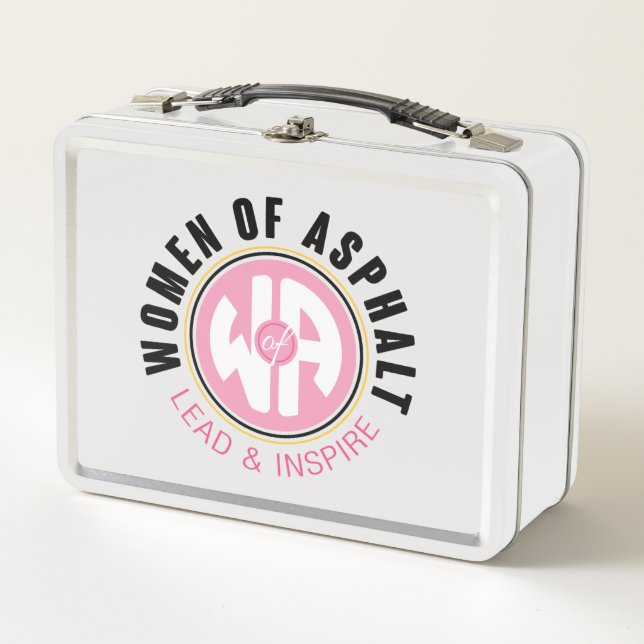 Lunchbox aus Asphalt (Vorderseite)