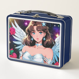 Lunchbox Cupid Girl Metal