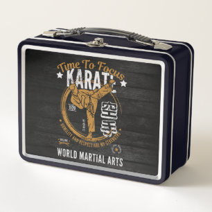 Lunchbox de karaté personnalisé
