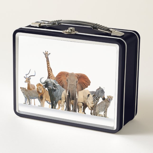 Lunchbox de métal AFRICA (Devant)