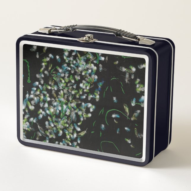 Lunchbox en métal de vol de nuit (Devant)