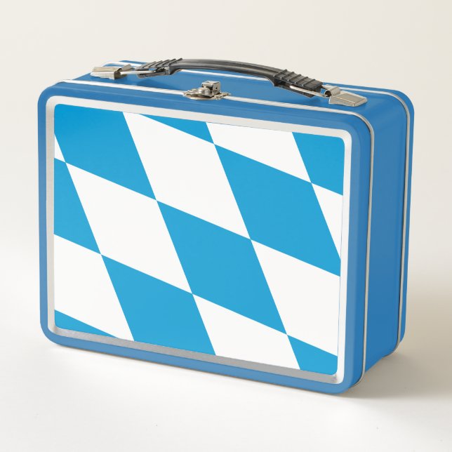 Lunchbox en métal inoxydable - drapeau de la Baviè (Devant)