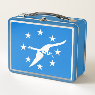 Lunchbox en métal inoxydable - drapeau du Corpus C