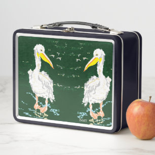 Lunchbox en métal : Pelican's
