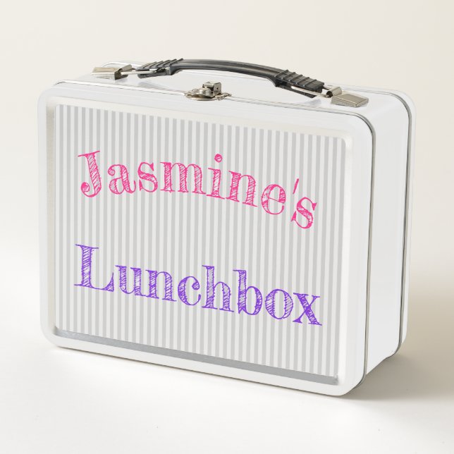 Lunchbox en métal - Personnalisé (Devant)