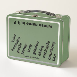 Lunchbox mit Unisex-Namen bY-Metropolim