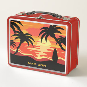 Lunchboxen für tropischen Sonnenuntergang individu
