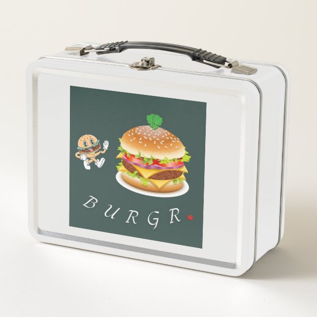 Lunche boxe metall brotdose (Vorderseite)