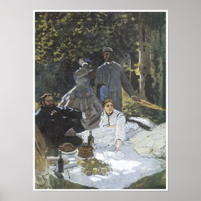 Luncheon on the Grass, 1865 Poster (Vorne)