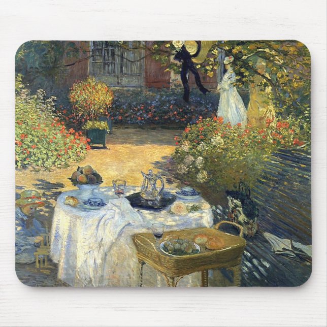 Luncheon von Claude Monet Mousepad (Vorne)