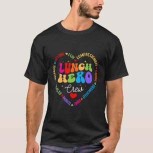 Lunchhelden-Crew Lustige Schulcafeteria-Mitarbeite T-Shirt