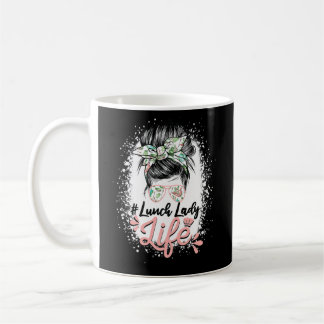 Lunchi, geblasen Bun Lunch Lady Cafeteria Lunch L Kaffeetasse