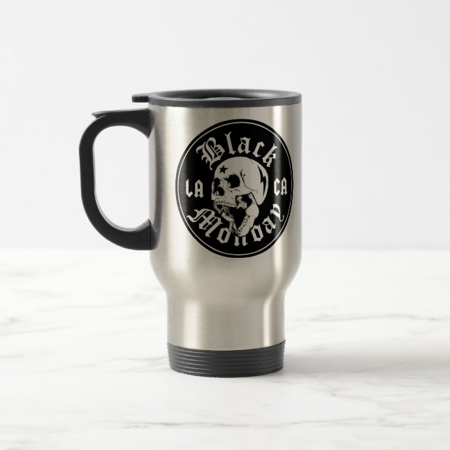 Lundi noir ne peut pas vous tenir tasse de voyage (Gauche)