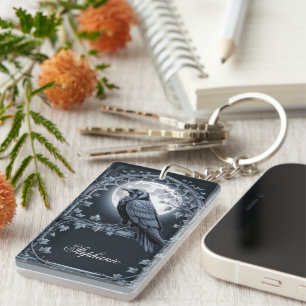 Lune de corbeau gothique Académie sombre