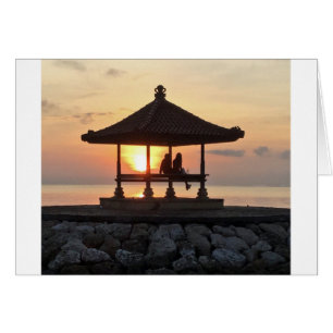 Lune de miel dans Bali
