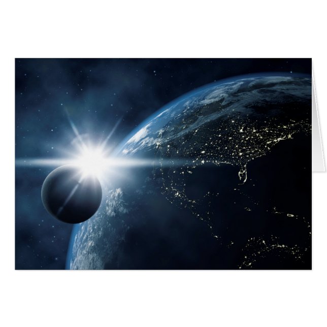 lune de terre et soleil (Devant horizontal)