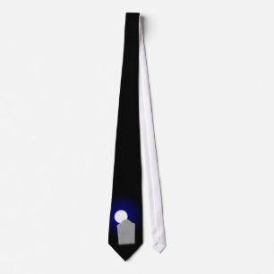 Lune d'Halloween et Cravate de Tombstone