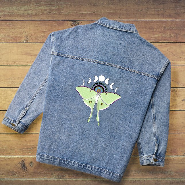 Lune Papillon Éthéré Vert Mystique Céleste (Créateur téléchargé)