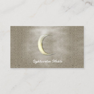 Lune, Reiki, Spirituelle, Cartes de visite d'aquar