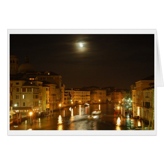 Lune sur Venise (Devant Horizontal)