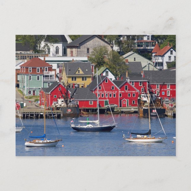Lunenberg, Nova Scotia, Kanada. 3 Postkarte (Vorderseite)