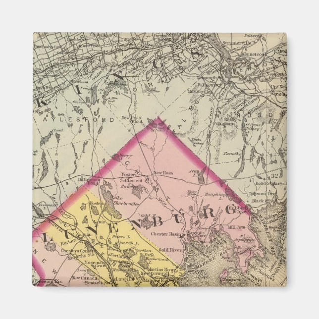 Lunenburg Co., NS Magnet (Vorne)