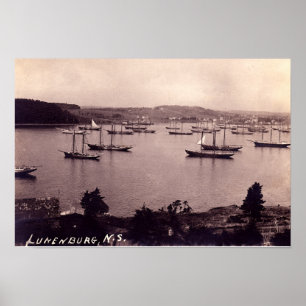 Lunenburg Neuschottland Kanada Poster
