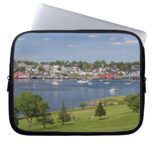 Lunenburg, Nova Scotia, Kanada. Laptopschutzhülle