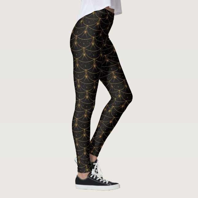 Lunes et étoiles Leggings (Droite)