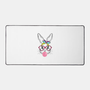 Lunettes de bandeau qui soufflent du bubble gum vi
