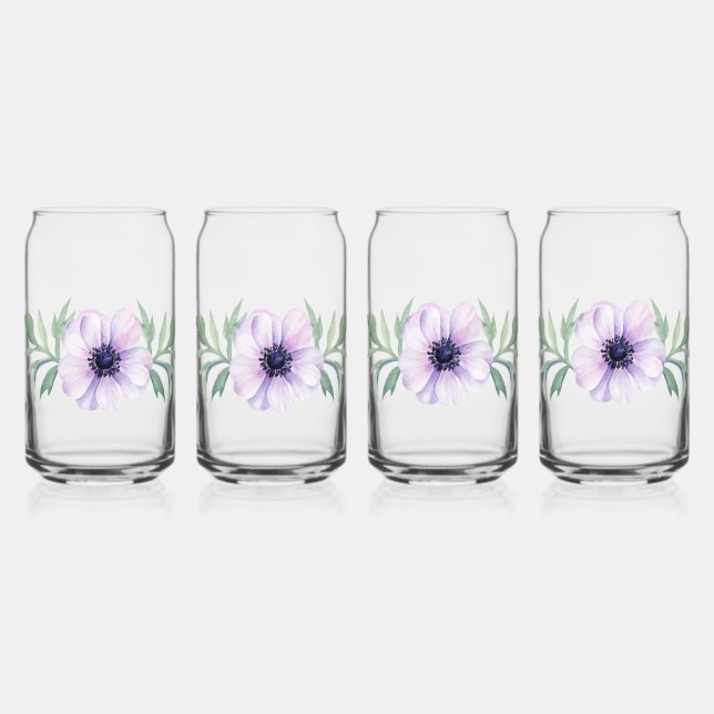 Lunettes de boisson "Purple Poppy" (Recto)