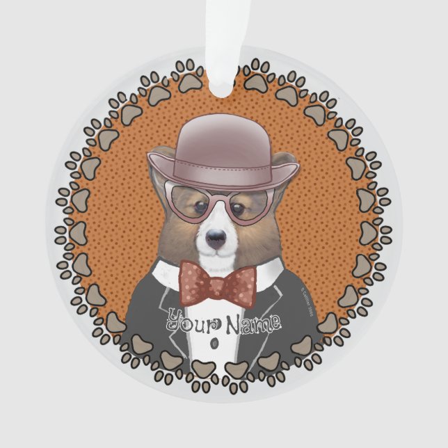 Lunettes de corgi gallois (devant)