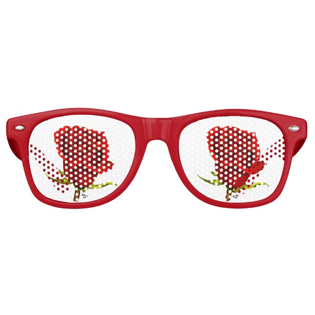 Lunettes de couleur rose (Devant)