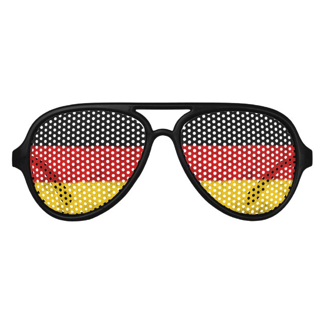 Lunettes De Fête Aviateur Allemagne (Devant)
