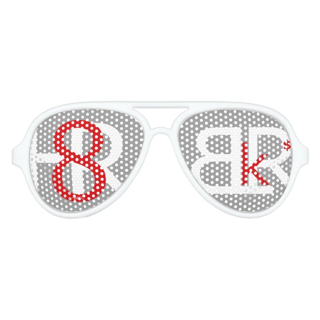 Lunettes De Fête Aviateur BFCC : Bloqueurs de casques (Devant)