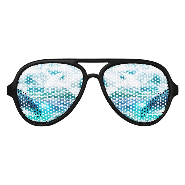Lunettes De Fête Aviateur Fête de fonction eau (Devant)