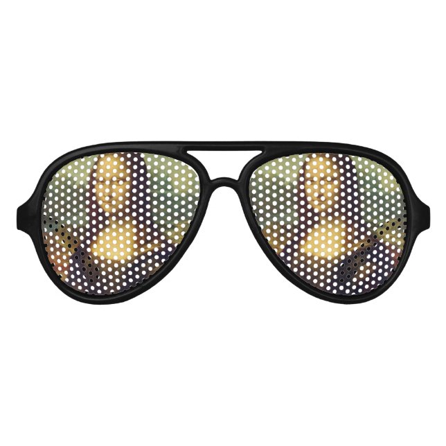 Lunettes De Fête Aviateur Mona Lisa (Devant)